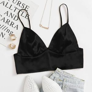 SHEIN Satin Bra Top